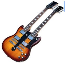 Guitare électrique 6+12 cordes pour droitier