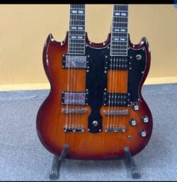 Guitare électrique 6+12 cordes pour droitier