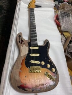 La guitare Fender vintage Q