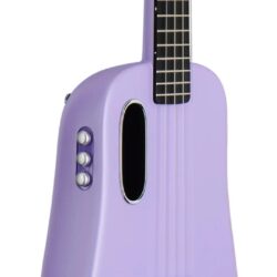 Ukulélé en fiber de carbonne avec effet tenor travel LAVA U