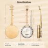 Le banjo HUASHENG HSBZ05