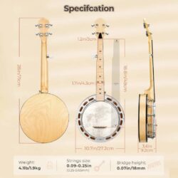 Le banjo HUASHENG HSBZ05