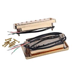 Ensemble de Micros Humbucker pour Guitare - Double Bobine - Micro Manche et Chevalet - Pièces de Rechange pour LP