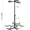 Support vertical HY ZH-J-311 en métal