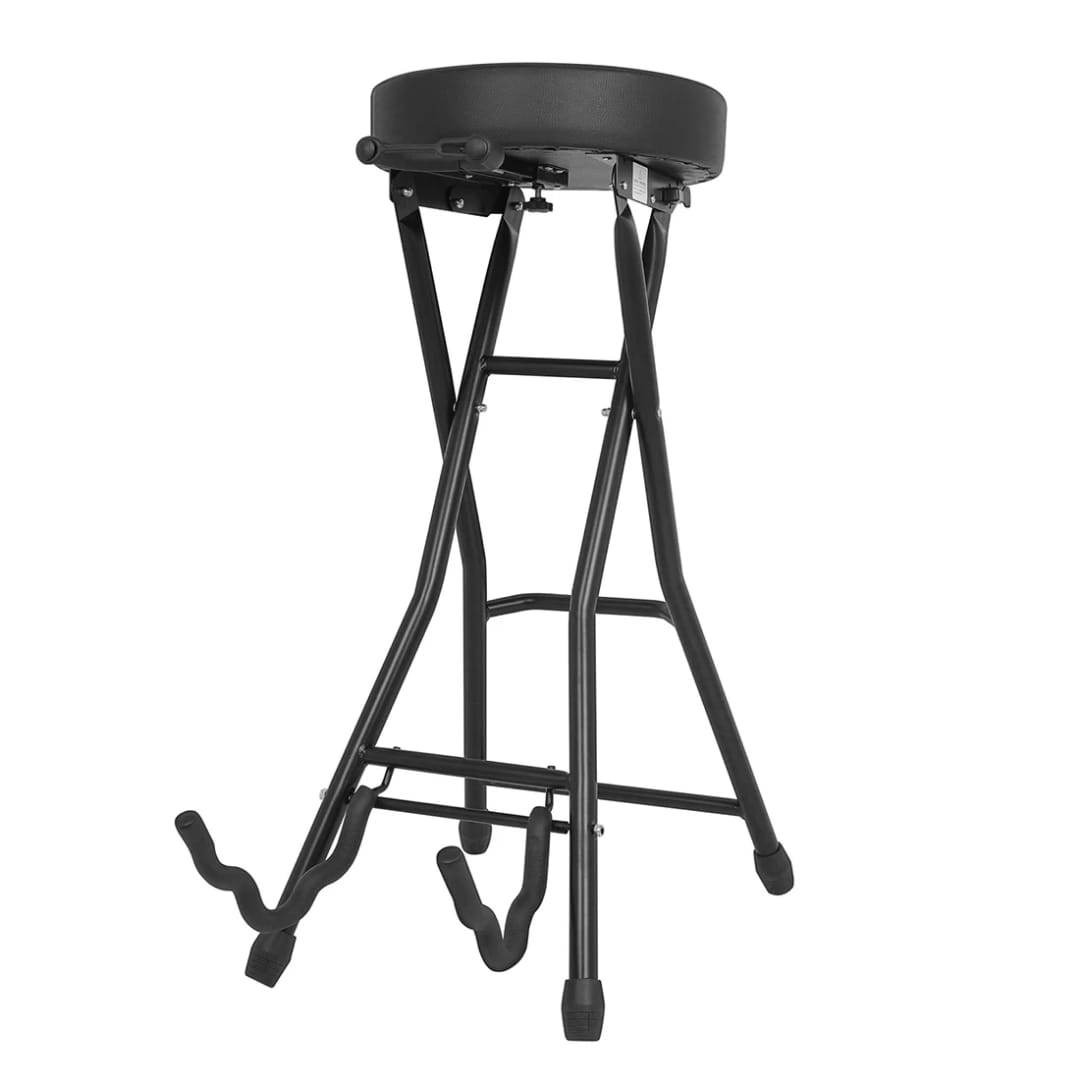 Le tabouret de jeu de guitare