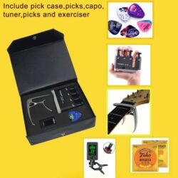 Ensemble d'accessoires pour guitare haut de gamme 4 en 1