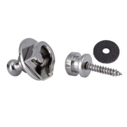 Goupille et serrure métalliques robustes